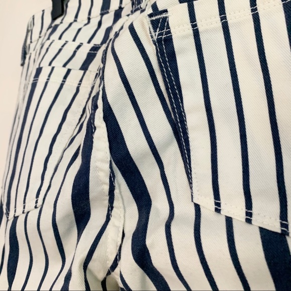 JOIE Blue & White Striped 'Nailah' Skinny Pants - Picture 10 of 11